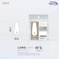 WSPT JAPAN トルタ エクステンションチップ ロングコフィン No.5 TOP2624