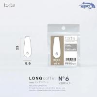 WSPT JAPAN トルタ エクステンションチップ ロングコフィン No.6 TOP2625
