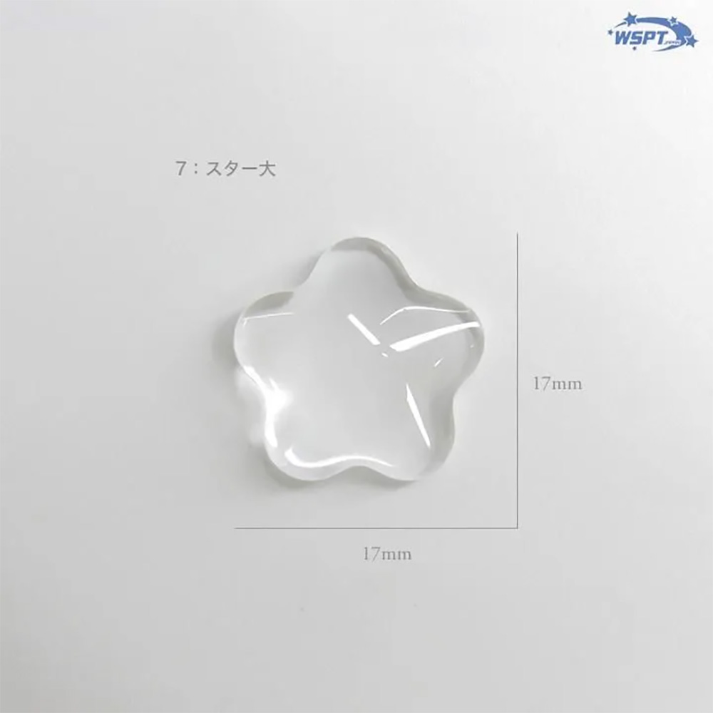 WSPT JAPAN ガラスディスプレイビーズ カボション OA41555スター大タイプ