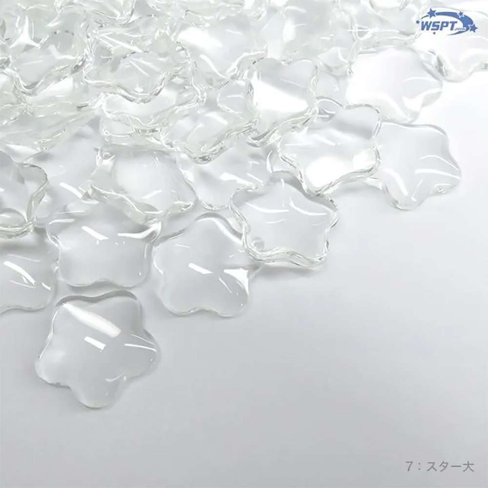 WSPT JAPAN ガラスディスプレイビーズ カボション OA41555スター大タイプ