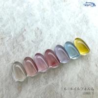 WSPT JAPAN ガラスディスプレイビーズ カボション OA41469ネイルフォルムタイプ