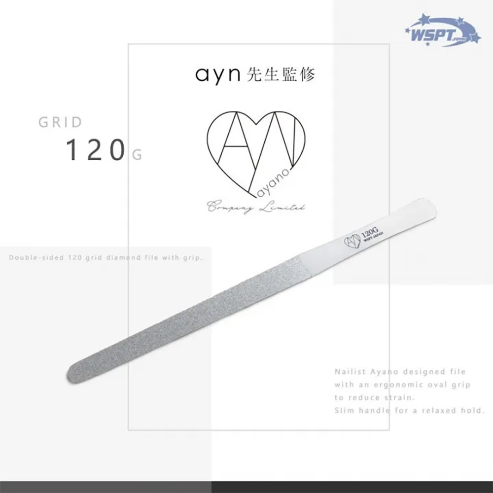 WSPT JAPAN グリップ付きダイヤモンドファイル120G 両面 OF21036