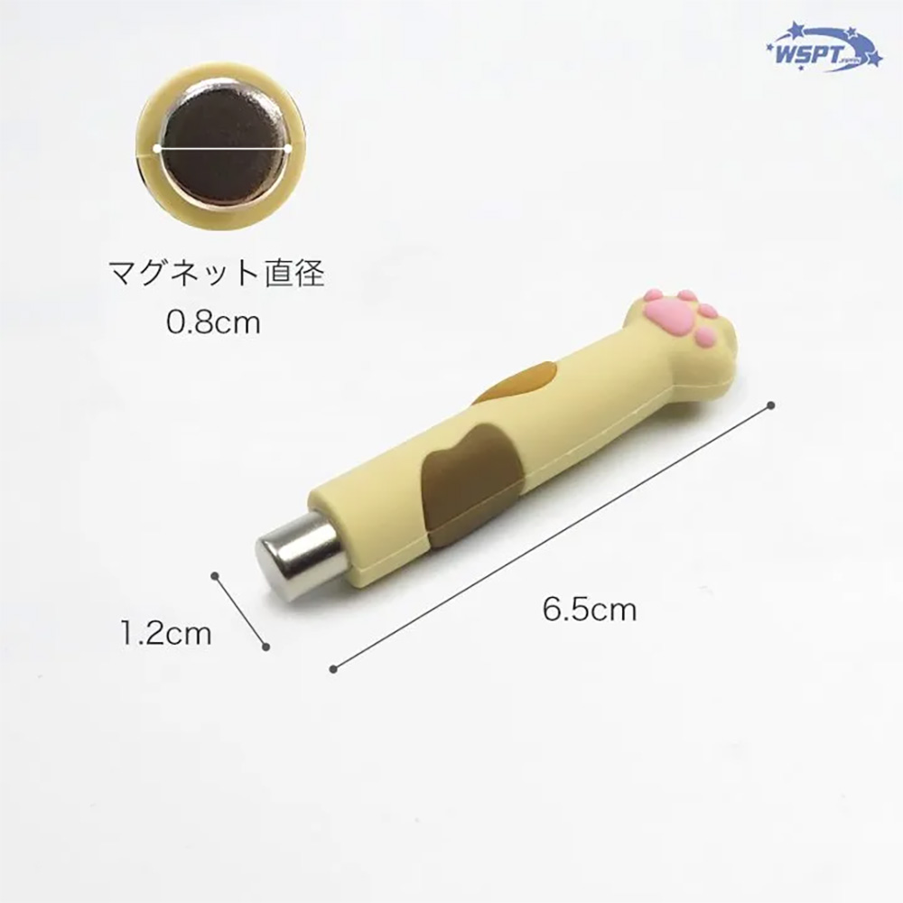 WSPT JAPAN 猫型マグネットスティック にゃんマグ OA41454 ミケ