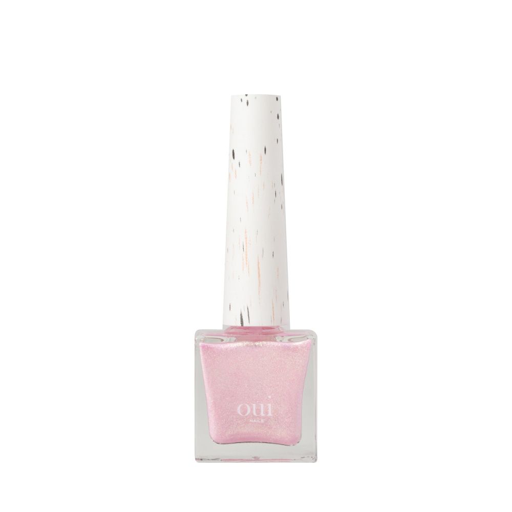 oui nails ピールオフマニキュア 8ml GR103 シャイニーローズピンク