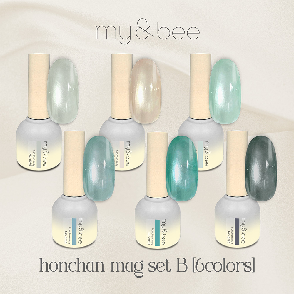 my&bee マイビー ほんちゃんマグ セットB 6色 HC-SB
