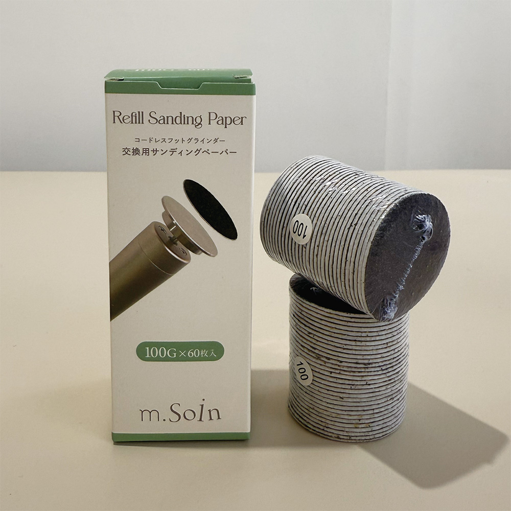 m.Soin エムドットソワン リフィルサンディングペーパー 100G EMG-FSP100