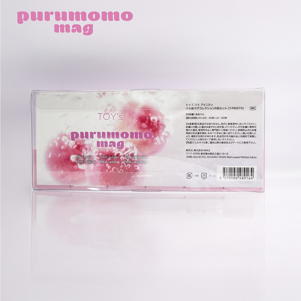 ●TOY's×INITY ぷる桃マグコレクション 7ml T-PMST6 6色セット