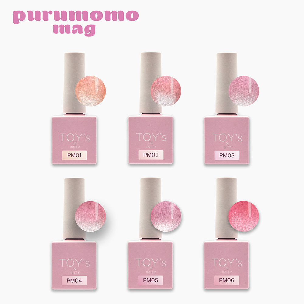 ●TOY's×INITY ぷる桃マグコレクション 7ml T-PMST6 6色セット