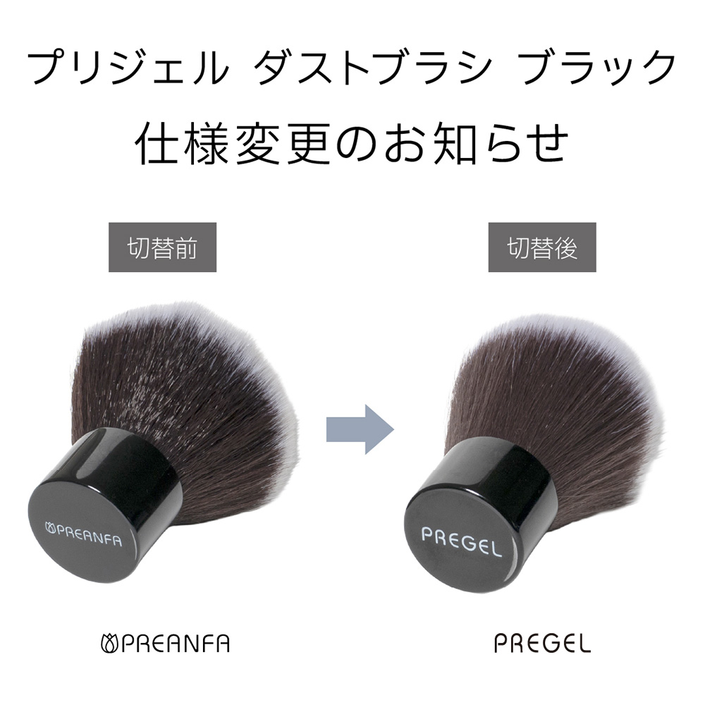 PREGEL ダストブラシ ブラック DB01