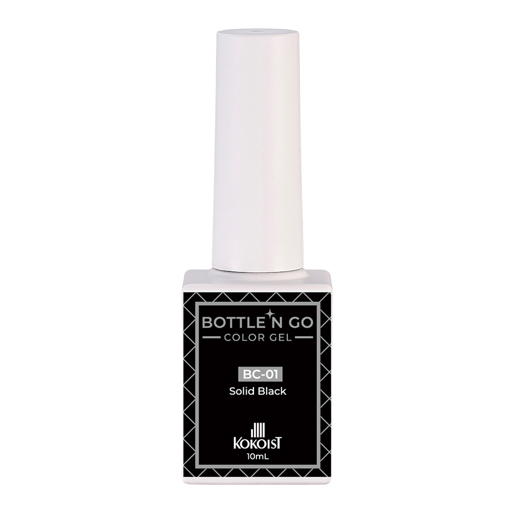 ココイスト ボトルンゴーカラージェル 10ml BC-01 ソリッドブラック