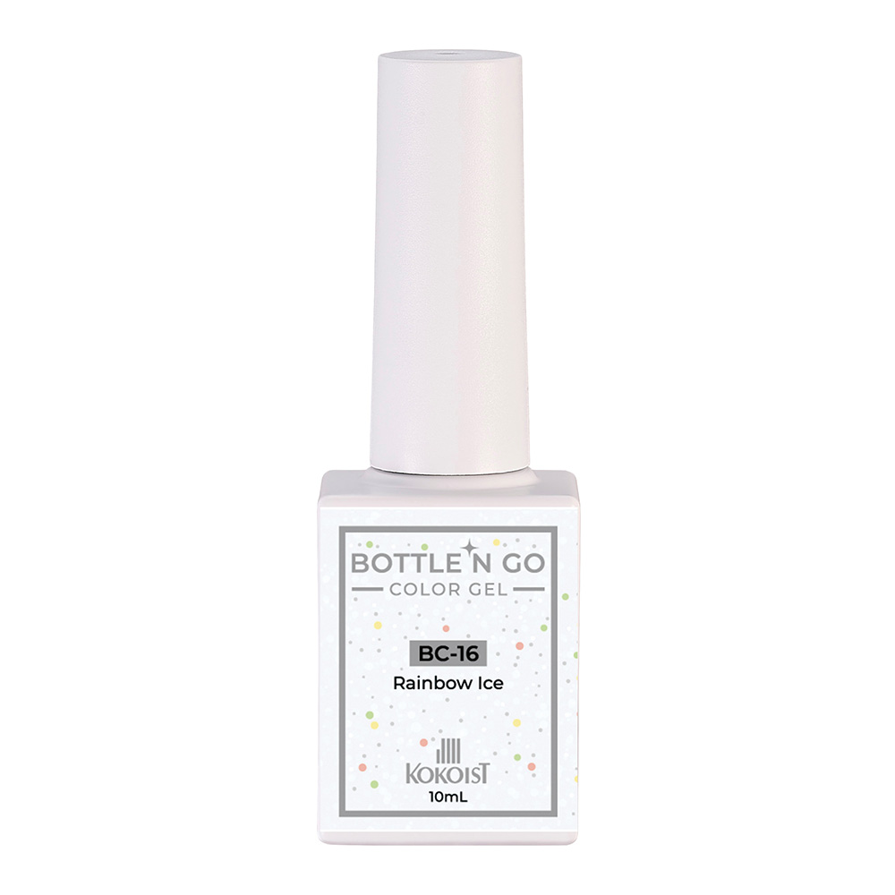 ココイスト ボトルンゴーカラージェル 10ml BC-16 レインボーアイス