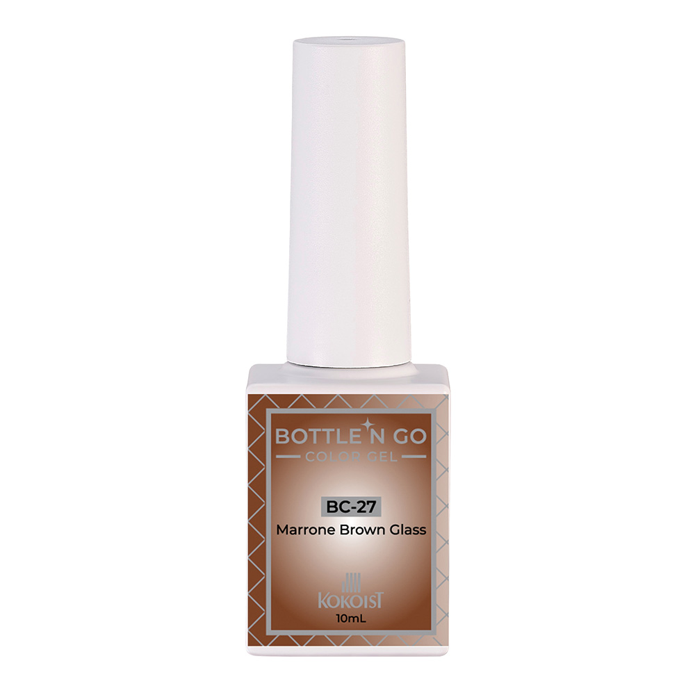 ココイスト ボトルンゴーカラージェル 10ml BC-27 マーロンブラウングラス