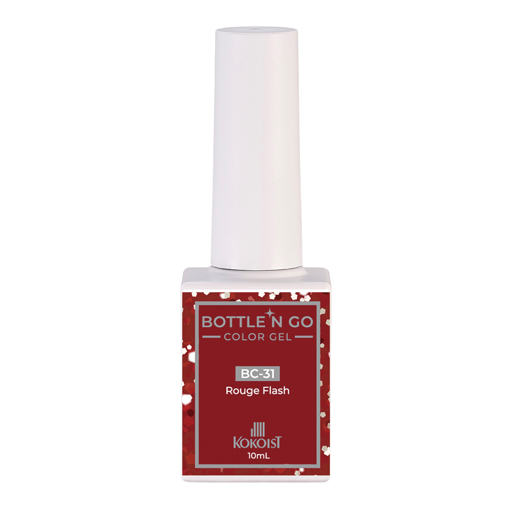 ココイスト ボトルンゴーカラージェル 10ml BC-31 ルージュフラッシュ