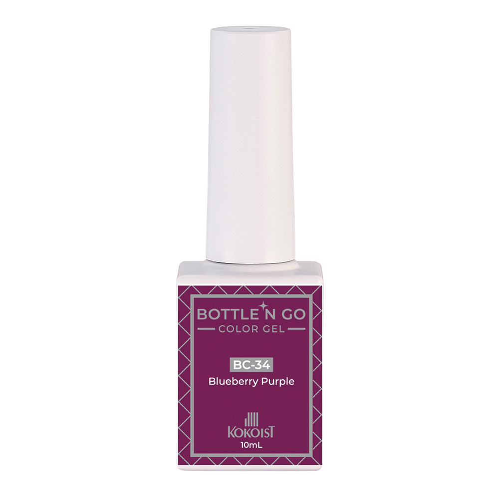 ココイスト ボトルンゴーカラージェル 10ml BC-34 ブルーベリーパープル