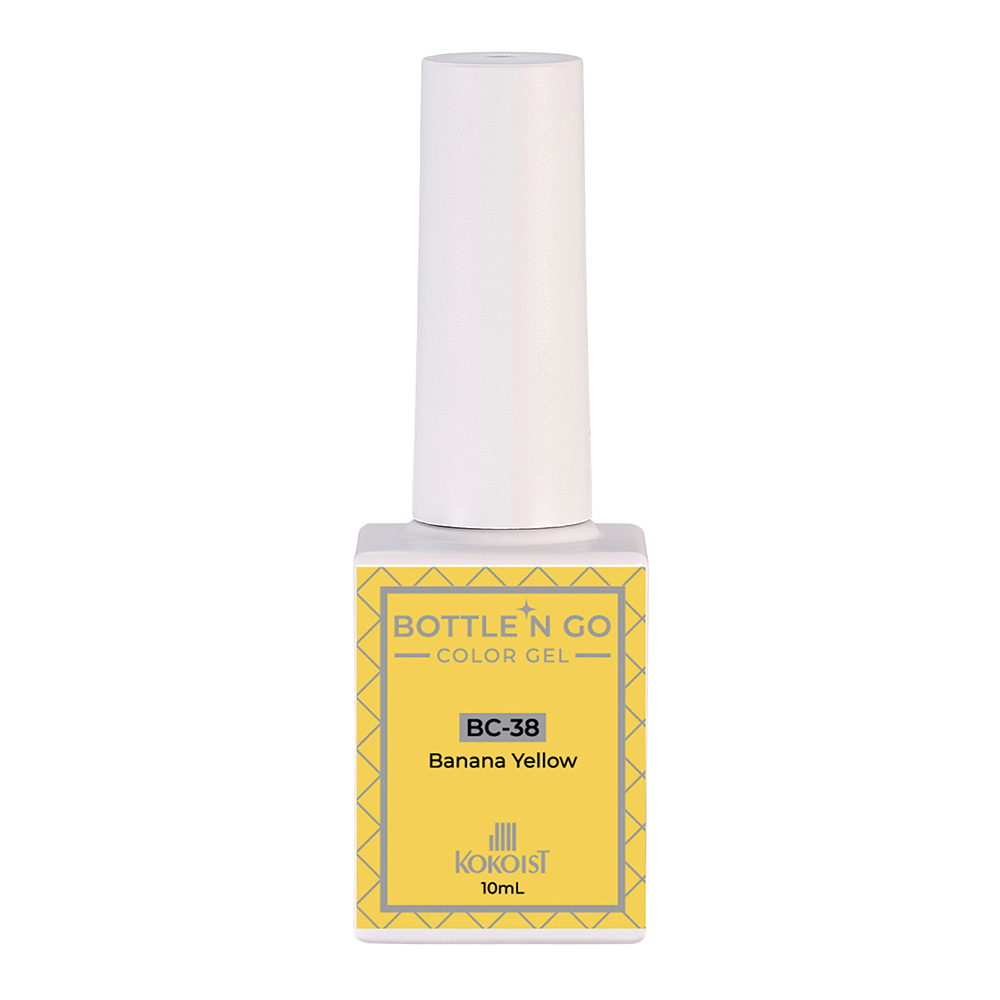 ココイスト ボトルンゴーカラージェル 10ml BC-38 バナナイエロー