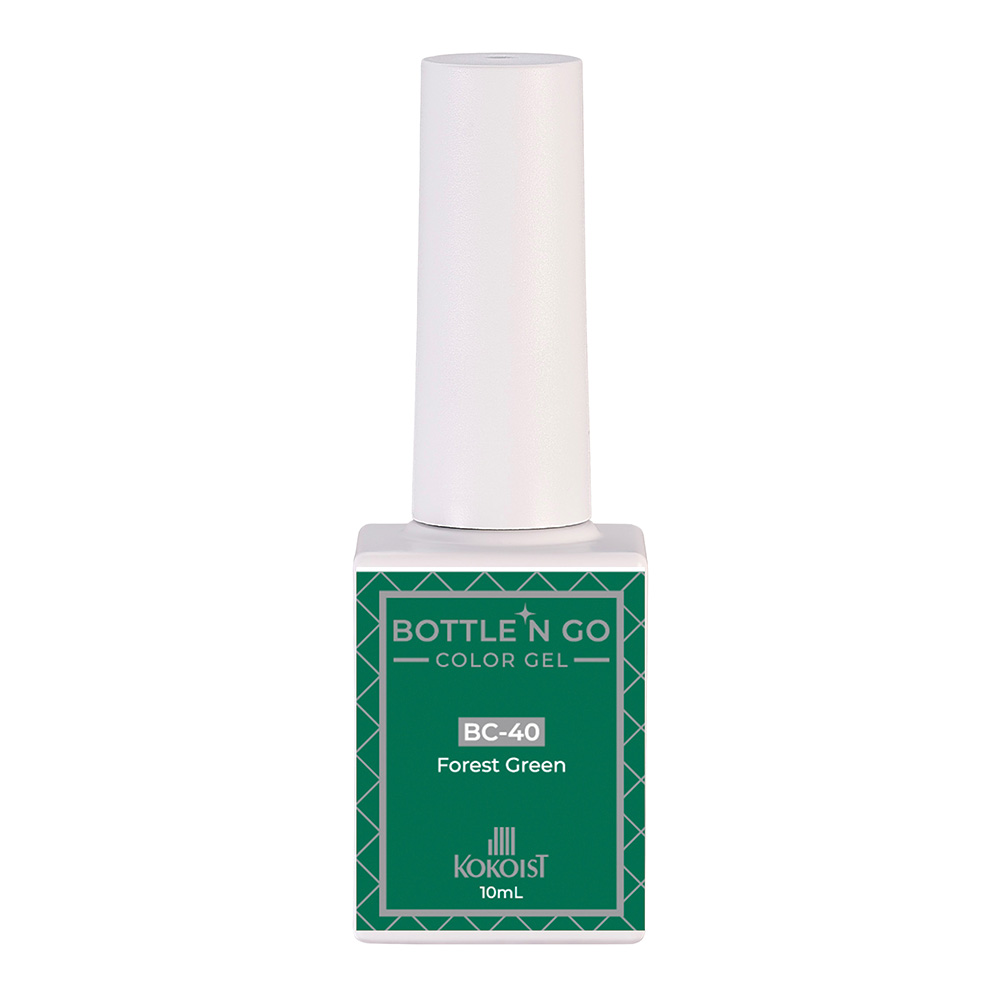 ココイスト ボトルンゴーカラージェル 10ml BC-40 フォレストグリーン