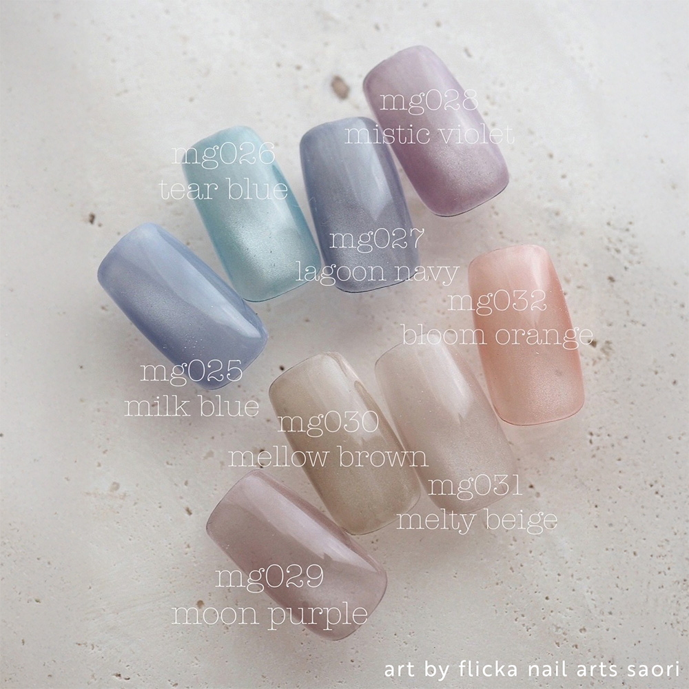 ●flicka nail arts フリッカマグジェル 3g DMMGST 8色セット