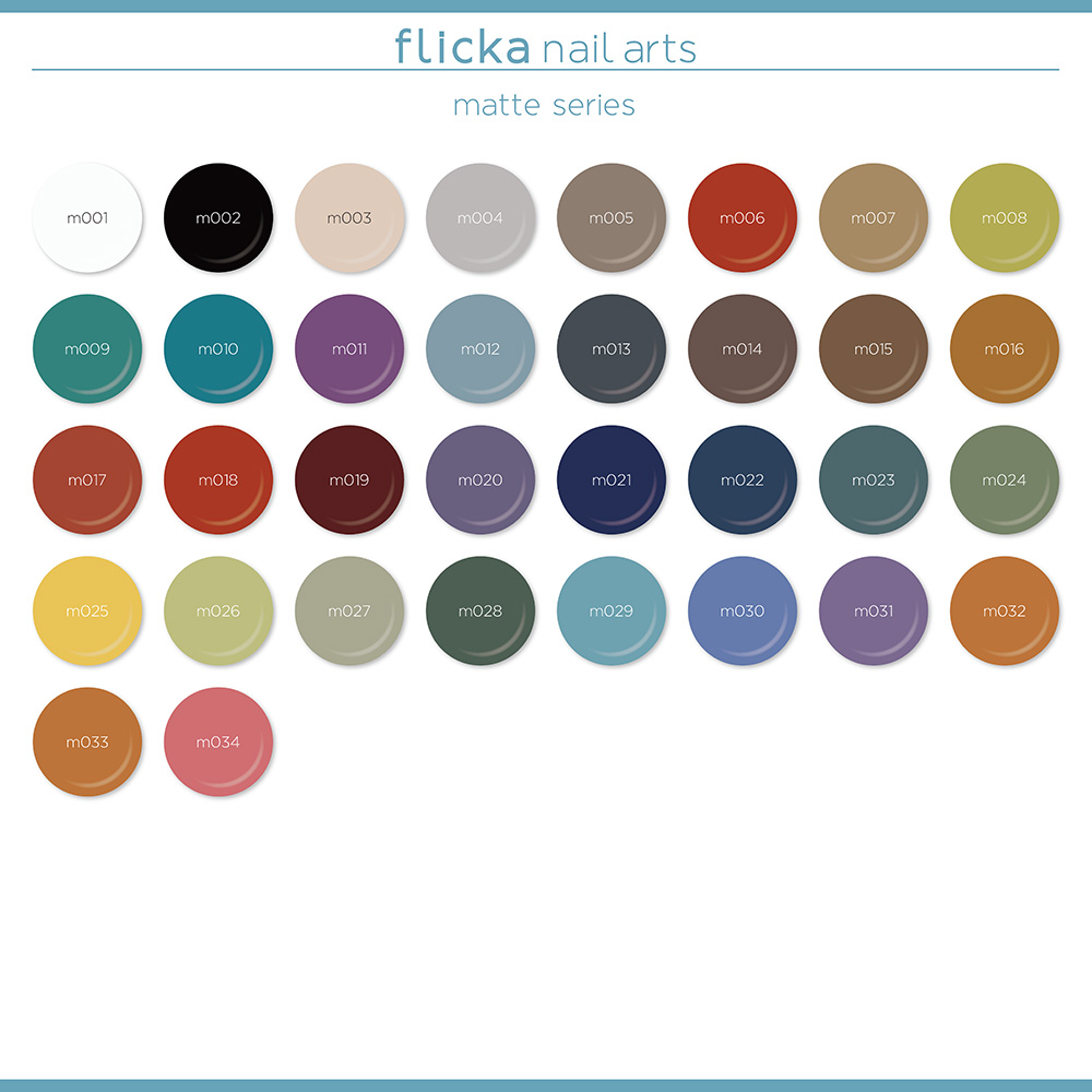 ●flicka nail arts フリッカカラー&マグジェル 122色セット FG-122SET