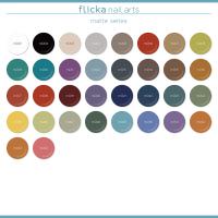 ●flicka nail arts フリッカカラー&マグジェル 122色セット FG-122SET