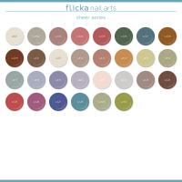 ●flicka nail arts フリッカカラー&マグジェル 122色セット FG-122SET