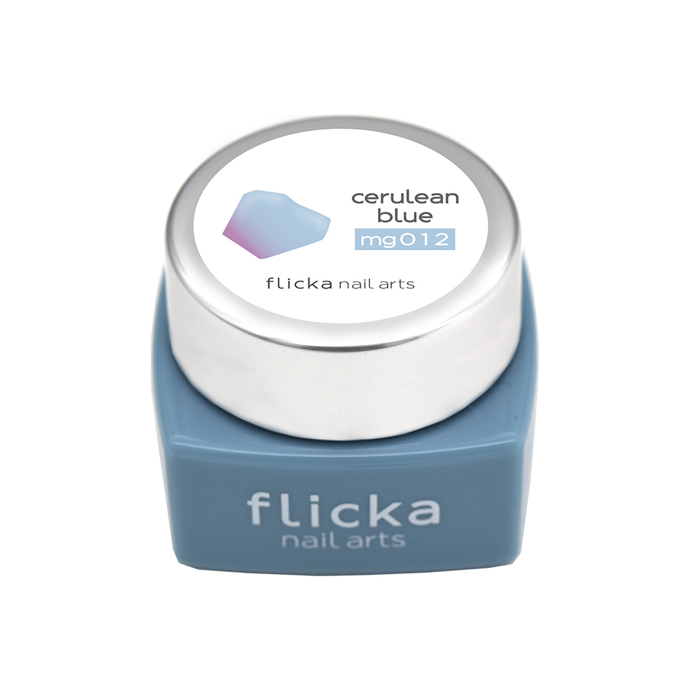 flicka nail arts フリッカマグジェル 5g mg012 セルリアンブルー