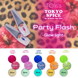 TOY's×INITY パーティーフラッシュ 12ml T-PFST5B 5色セット
