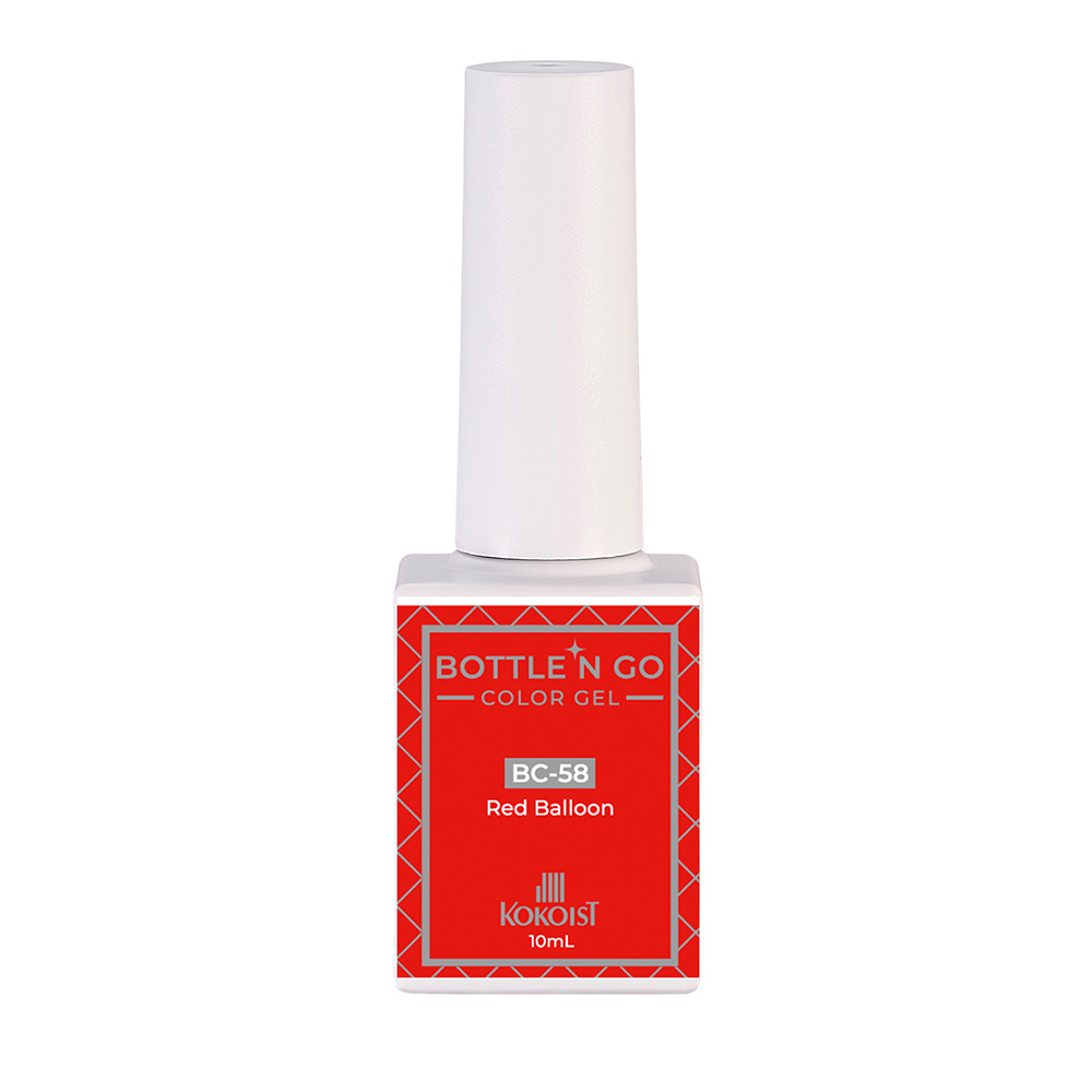 ココイスト ボトルンゴーカラージェル 10ml BC-58 レッドバルーン