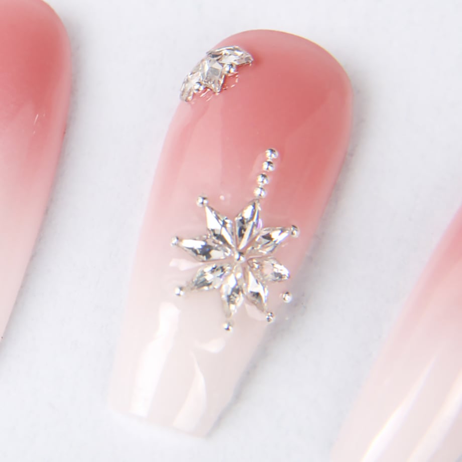 Boutique Korea miniピョンクリスタル 50個 ダイヤ1.5×3mm Mini-01