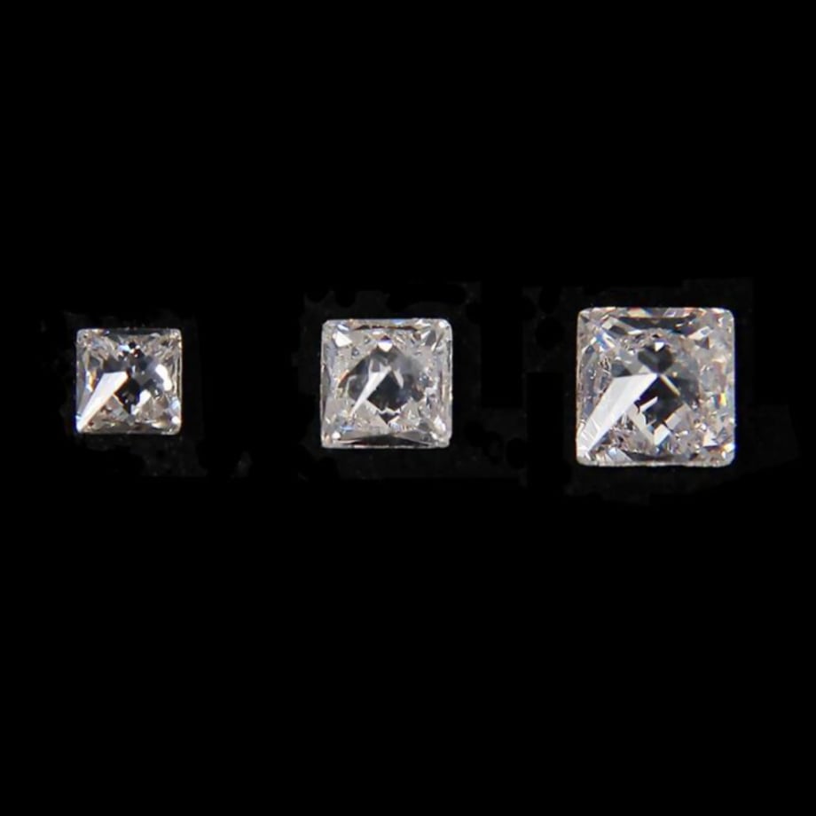 Boutique Korea miniピョンクリスタル 50個 正射角2×2mm Mini-07