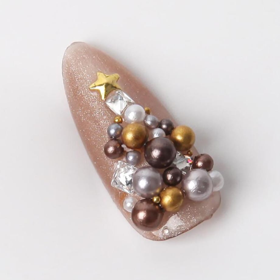Boutique Korea miniピョンクリスタル 50個 正射角2×2mm Mini-07