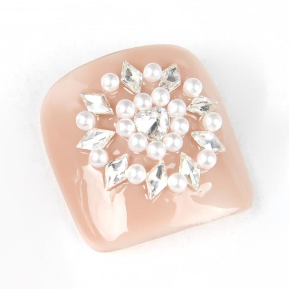 Boutique Korea miniピョンクリスタル 50個 ハート3×3mm Mini-10