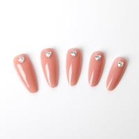Boutique Korea miniピョンクリスタル 50個 ハート3×3mm Mini-10