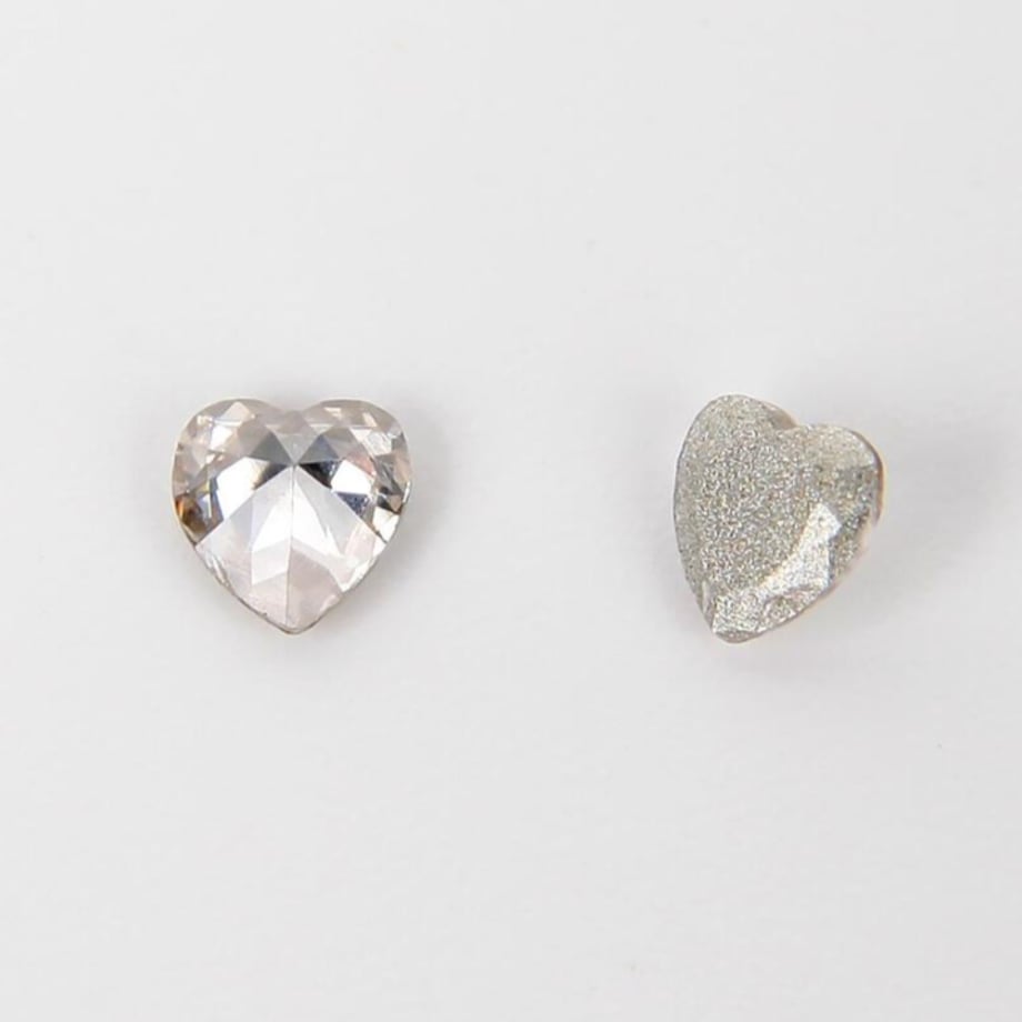 Boutique Korea miniピョンクリスタル 50個 ハート3×3mm Mini-10