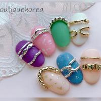 Boutique Korea イスルリングパーツ 2P OA-G-8 ゴールド