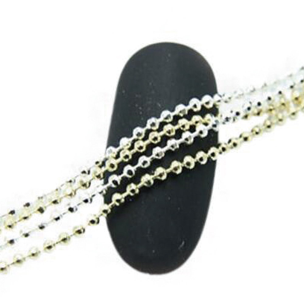 Boutique Korea 大容量ボールチェーン chain1-K1.2S シルバー