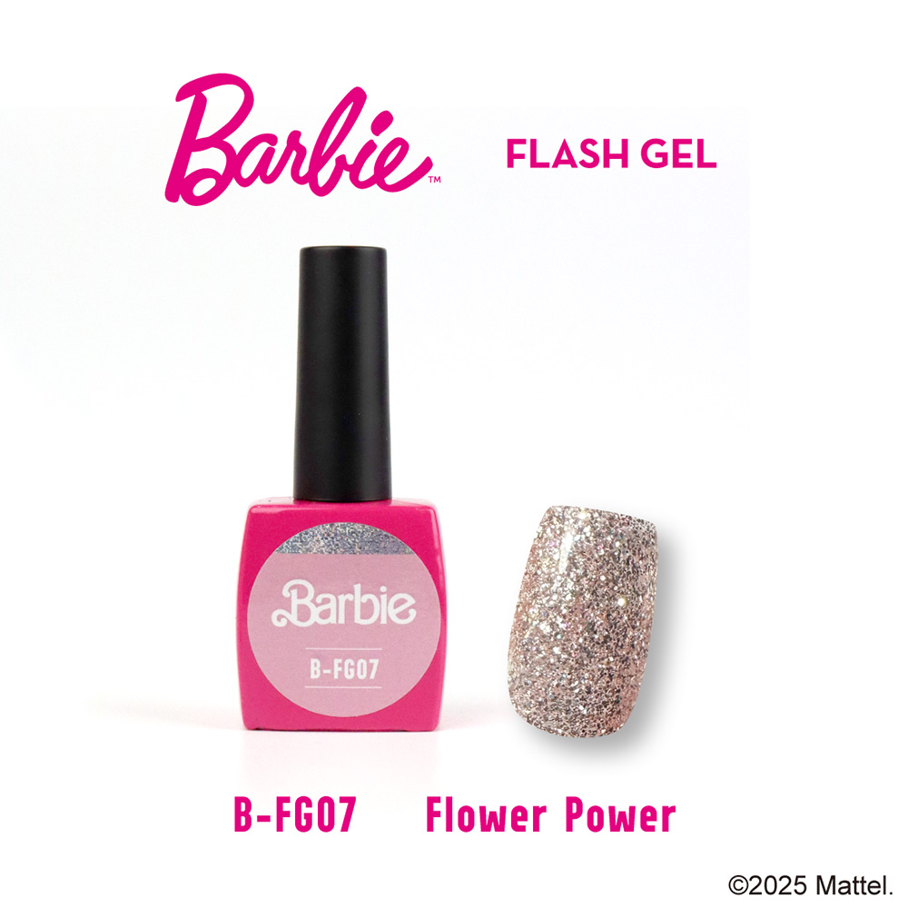 ●Barbie フラッシュジェル 10ml FG07 フラワーパワー
