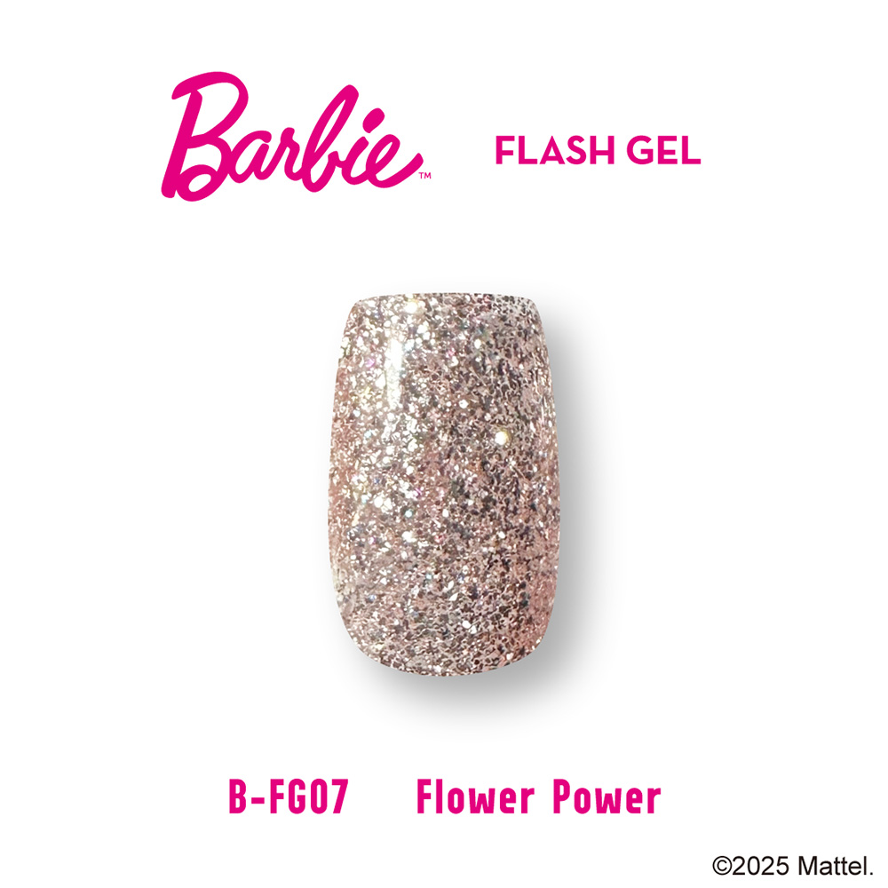 ●Barbie フラッシュジェル 10ml FG07 フラワーパワー