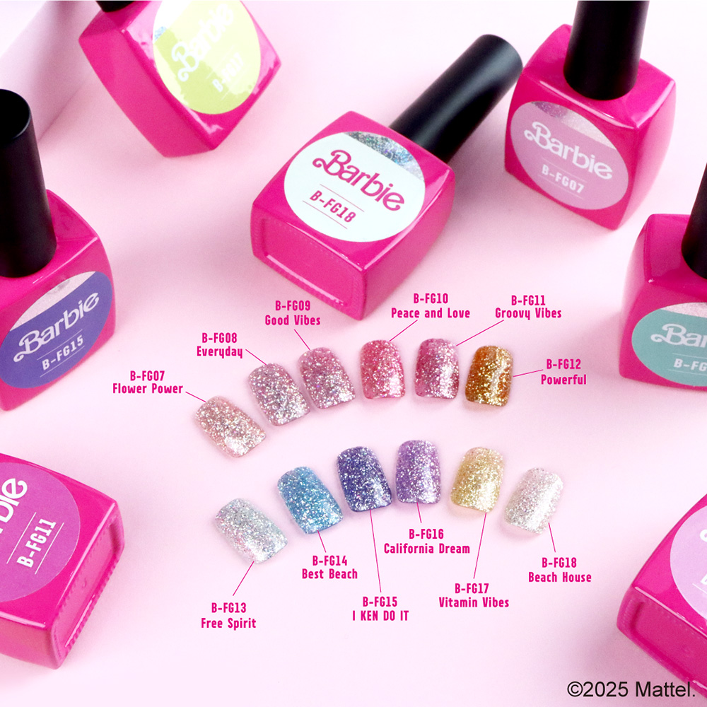 ●Barbie フラッシュジェル 10ml FG09 グッドバイブス