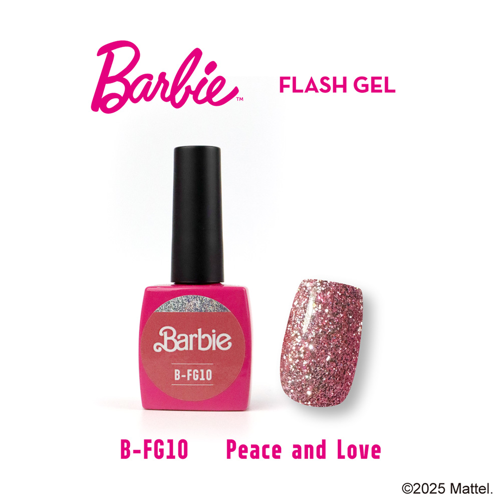 ●Barbie フラッシュジェル 10ml FG10 ピースアンドラブ