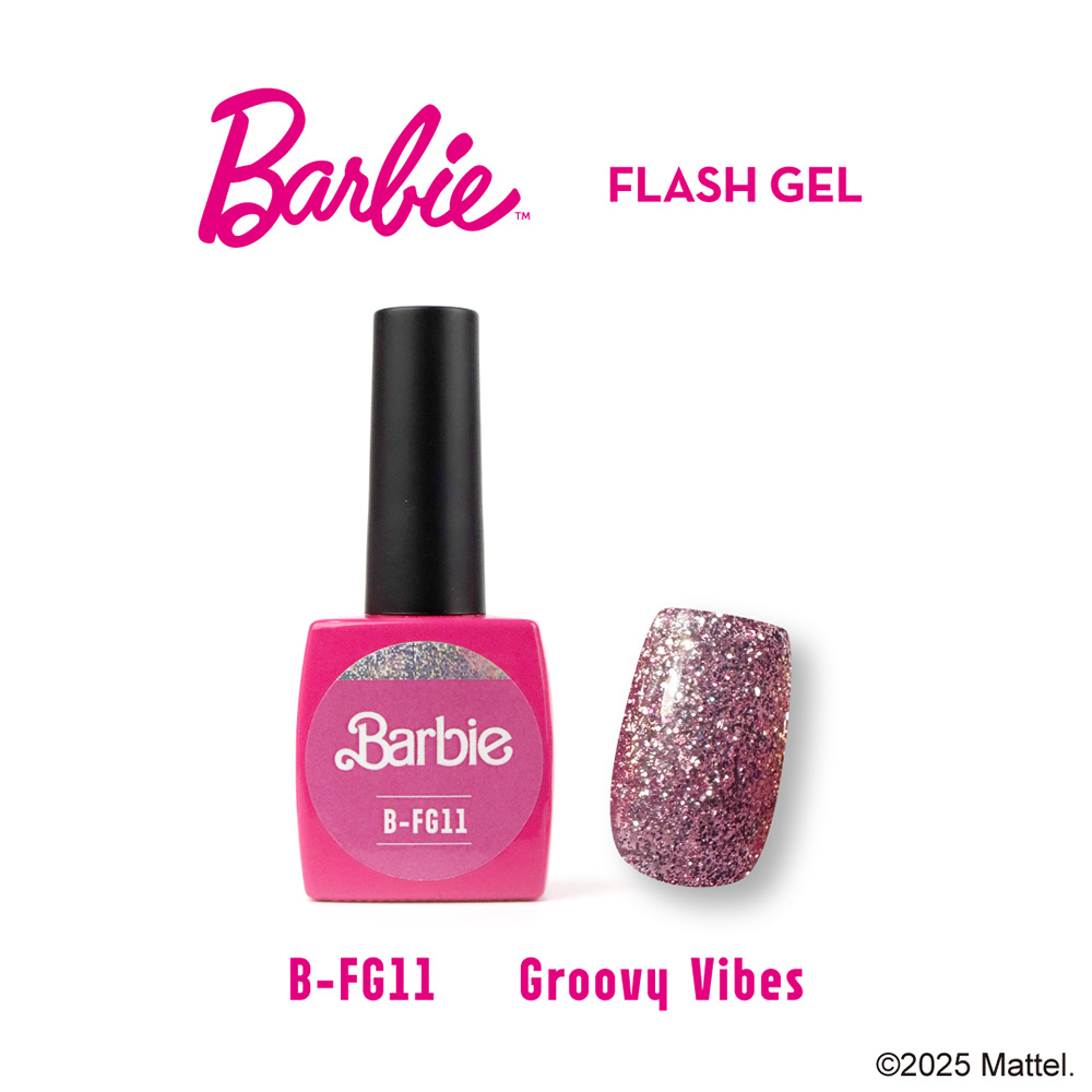 ●Barbie フラッシュジェル 10ml FG11 グルービーバイブス