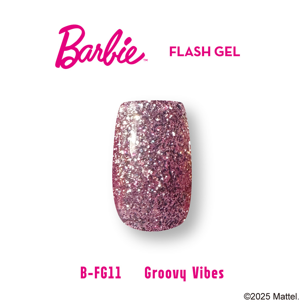 ●Barbie フラッシュジェル 10ml FG11 グルービーバイブス
