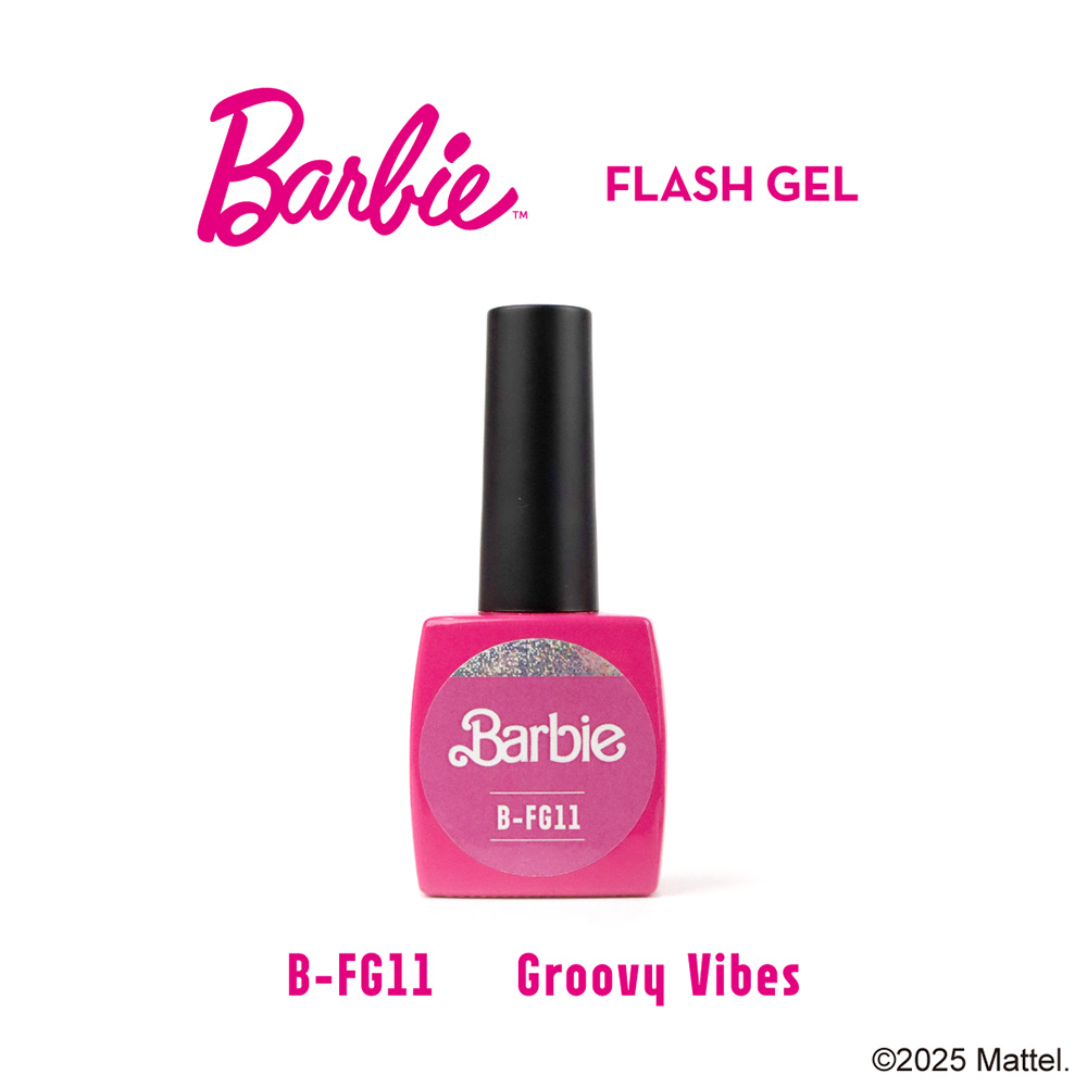 ●Barbie フラッシュジェル 10ml FG11 グルービーバイブス