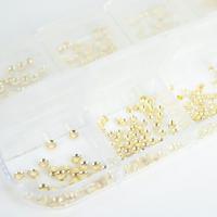 Boutique Korea 半ボールメタルチャーム OA-43 ゴールド