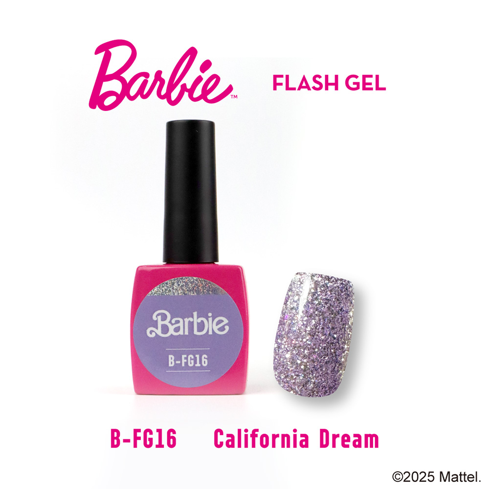 ●Barbie フラッシュジェル 10ml FG16 カリフォルニアドリーム