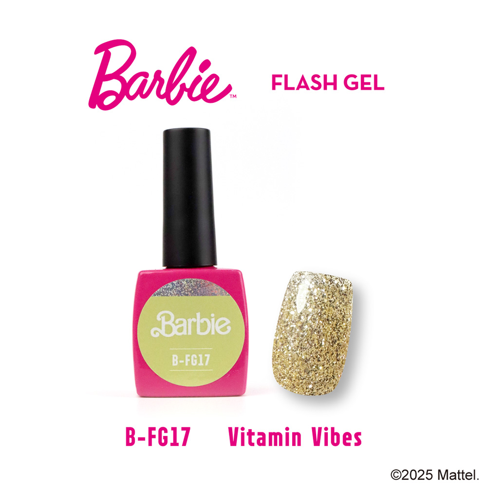 ●Barbie フラッシュジェル 10ml FG17 ビタミンバイブス