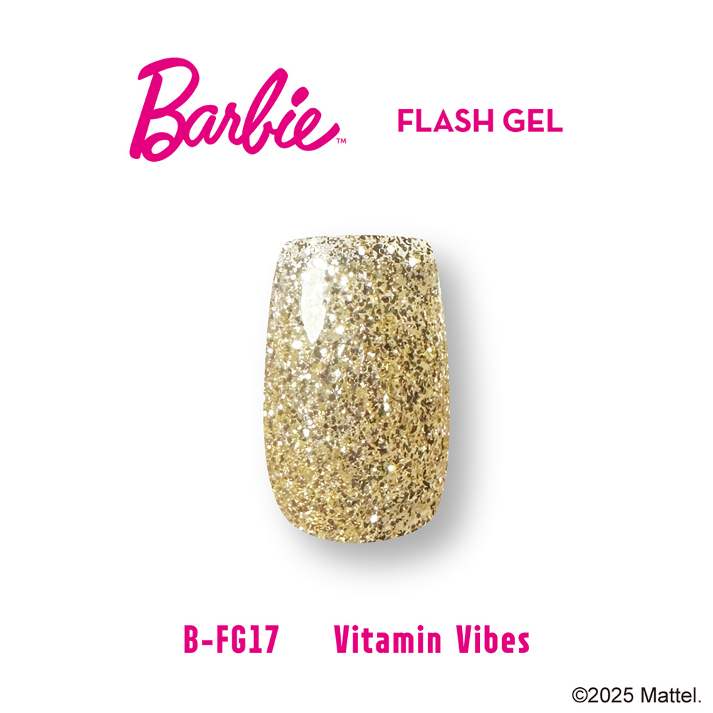 ●Barbie フラッシュジェル 10ml FG17 ビタミンバイブス