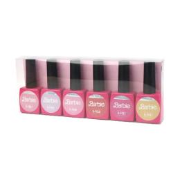 Barbie クリスタルフラッシュジェル 10ml B-CRFGST1 6色セット No.1