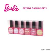 ●Barbie クリスタルフラッシュジェル 10ml B-CRFGST1 6色セット No.1