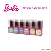 ●Barbie クリスタルフラッシュジェル 10ml B-CRFGST2 6色セット No.2