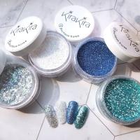 Boutique Korea 青い海の伝説グリッター2g ブルー G-17M